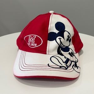 Disney Mickey hat one size adult adjustable cotton